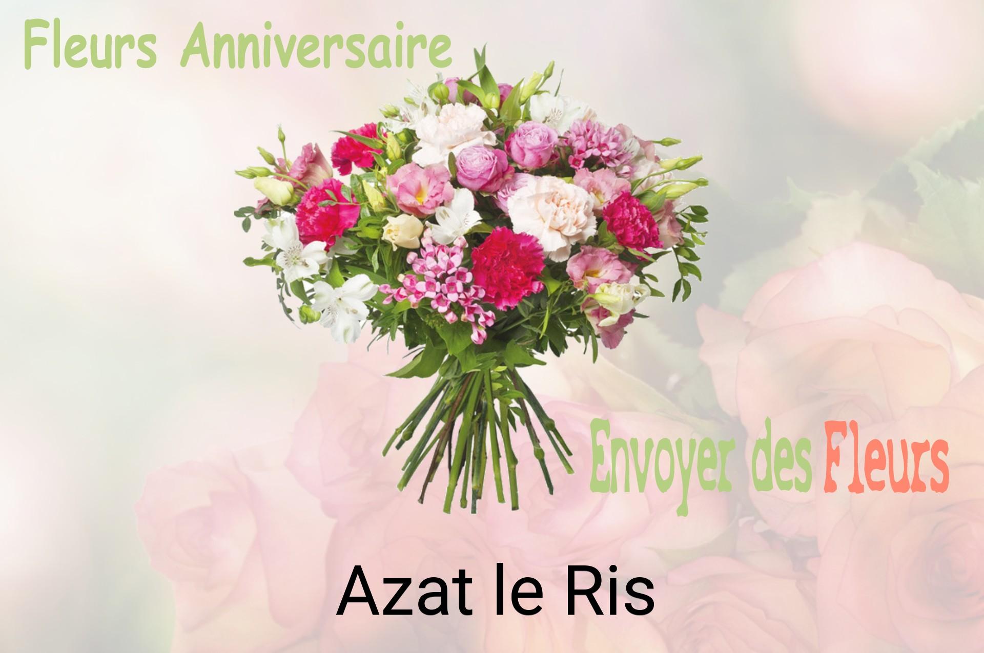 Bouquet de fleurs d’anniversaire livré à Azat-le-Ris